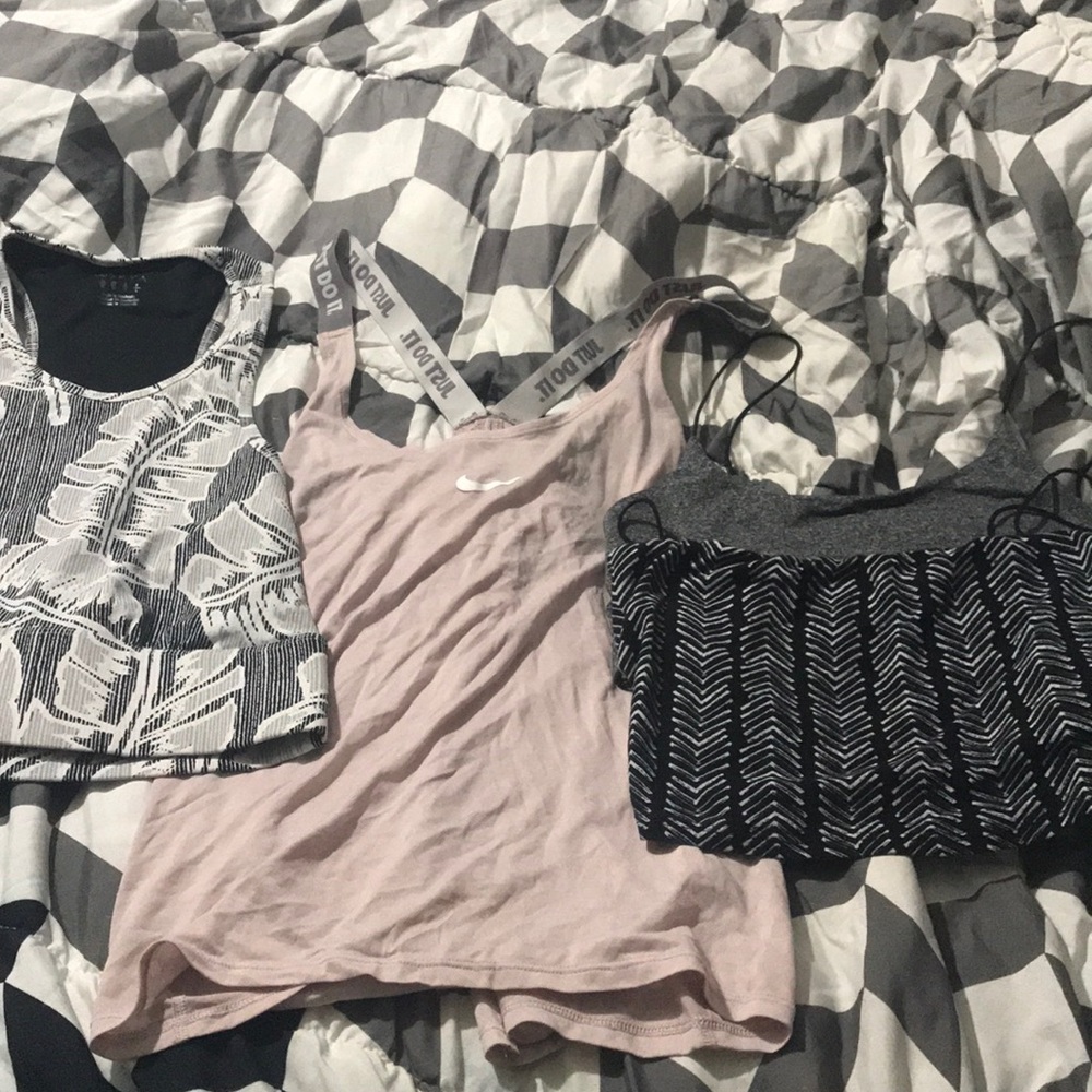 Bundle of workout clothes